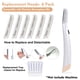 thumbnail image 2 of Cabezales de Repuesto MOVELOVE para Flawless Dermaplane Glo 6, 2 of 7