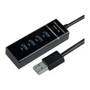 Genérico - Hub 4 Puertos Usb De Alta Velocidad 3.0 Indicador Led