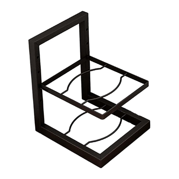 Organizador de Ollas Y Sartenes, Estante de Cocina, Organizador de Cocina, Organizador de Sartenes, Estante para El Hogar, Soporte de Utensilios de Co dos capas