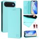 thumbnail image 1 of Funda Billetera con Soporte para iPhone Air Bloqueo RFID Plegable Verde menta, 1 of 6