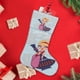 thumbnail image 4 of Mi Bella Genio Tema: Calcetines de Navidad, fino lino blanco para colgar en escaleras y chimenea, decoración navideña para el hogar, regalo de Navidad.54cm×38cm, 4 of 5