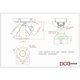 thumbnail image 5 of Soporte giratorio de 20 cm para dispositivos FD130/FD150 DCCStands, 5 of 5