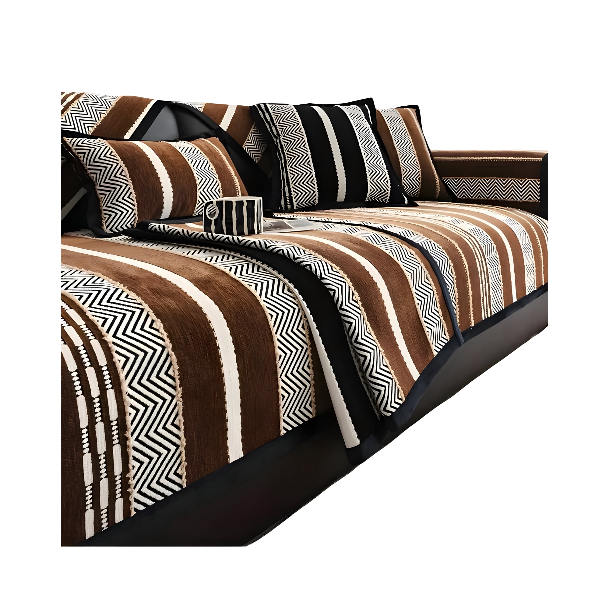 Genérico - Pack De 5 Fundas Para Sofa Con Diseño R2