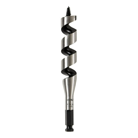 Broca DEWALT Ship Auger 2,54 cm x 15,24 cm (DW1671)