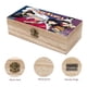 thumbnail image 3 of Inuyasha Caja Organizadora de Madera Rústica - Caja Decorativa Multifuncional para Escritorio, Hogar, Oficina, Joyas y Manualidades, 3 of 6