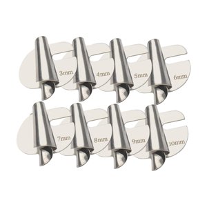 Bothyi - 8 Prensatelas Anchas Y Estrechas Para Dobladillo Enrollado Para Máquina De Coser Doméstica