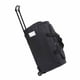 thumbnail image 4 of Bolsa De Lona Con Ruedas, Portátil, De Gran Capacidad, Resistente, Para Llevar En El Bolso De Viaje, Color Negro, 4 of 5