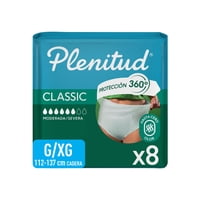 Ropa Interior Desechable Classic G/Xg Nuevo Y Mejorado 8 Un Plenitud
