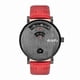 thumbnail image 1 of Reloj Simplify The 7000 - Correa de piel para hombre, color negro y rojo, 1 of 10