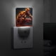 thumbnail image 4 of Hombre Flash Luz nocturna LED con sensor de anochecer a amanecer para dormitorio, baño, pasillo, escaleras - Lámpara LED nocturna de enchufe, 0.5W - 1 pieza, 4 of 6