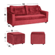 thumbnail image 1 of Sofa Aries 2puff Burdeo, 1 of 3
