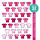 thumbnail image 2 of Kit de Tie‑Dye S·E·I Magenta 946 ml para grupos grandes, 2 of 9