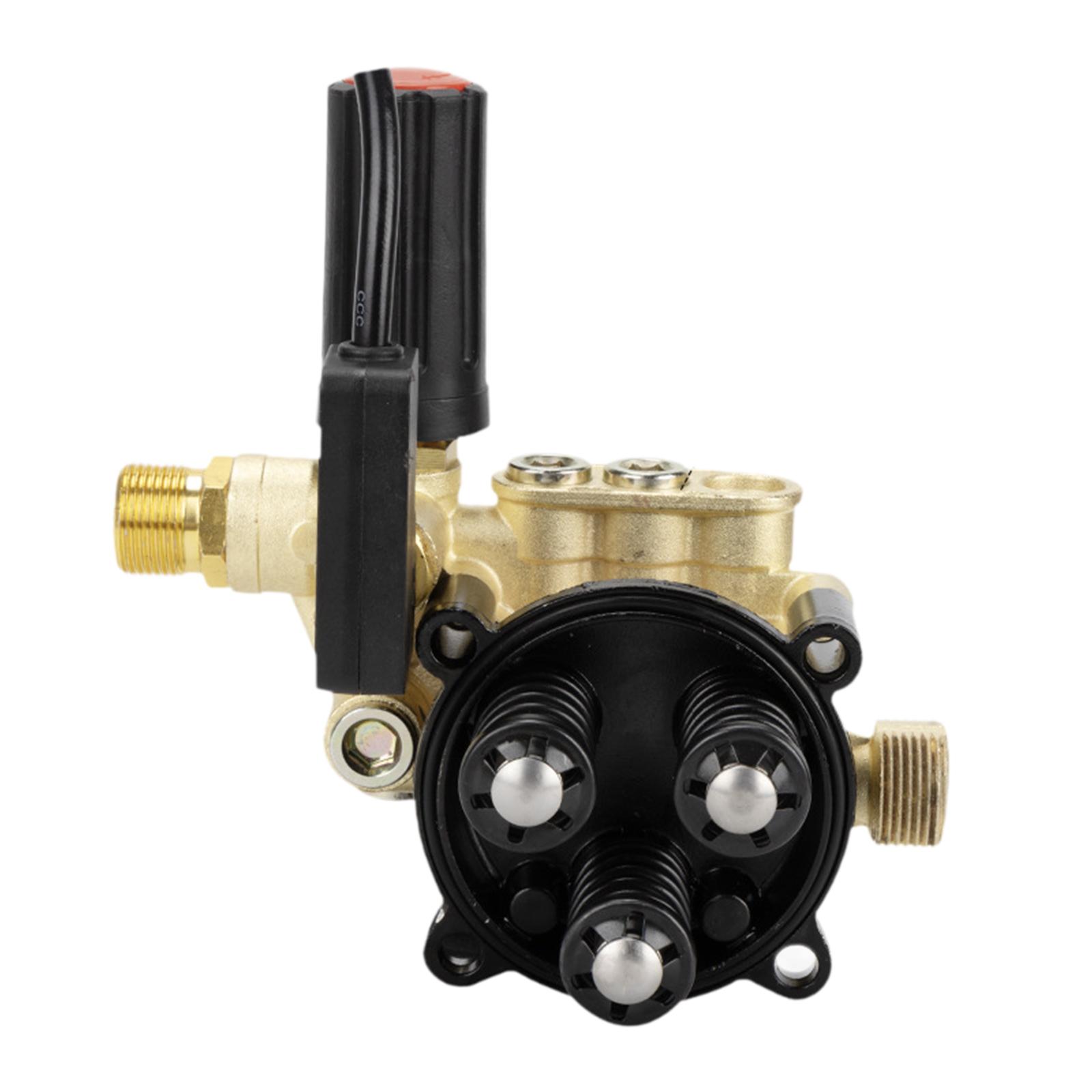 Ioensy - Cabezal De Bomba De Lavadora De Autos A Presión Reemplaza La Pieza De La Bomba De Lavado De Autos