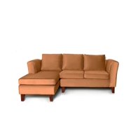 Barra Design - Seccional Ema Izquierdo Felpa Canela