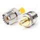 thumbnail image 1 of 2 Uds Adaptador Coaxial RF SO239 SMA Hembra A Hembra UHF SO239 Conector De Antena, 1 of 3