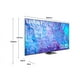 thumbnail image 2 of Televisor 98" QLED 4K UHD Qn98Q80Cagxzs Smart TV Samsung, 2 of 6