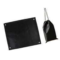 Magideal - Estera Para Fogón De Acampada, Manta Ignífuga Para Exteriores, Estera Multifunción Con Aislamiento Térmico Para Parrilla, Estera Ignífuga Para Suelo D Largo 60Cm X 50Cm