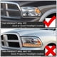 thumbnail image 5 of Faros delanteros DNA Motoring HL-OH-DR09QUA-BK-CL1 para Ram 1500-5500, 5 of 7