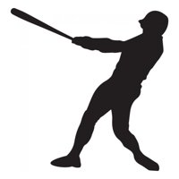 Rienda Libre Graphics - Decomural Baseball Striker American Sports Ws-33145