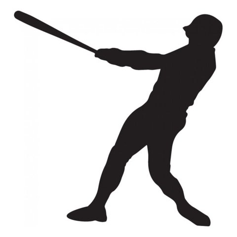 Rienda Libre Graphics - Decomural Baseball Striker American Sports Ws-33145