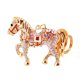 thumbnail image 1 of Llavero Con Diamantes De Imitación De Caballo, Llavero Ostentoso Para Llave De Coche, Dije Para Cartera, Bolso, Bolso, 1 of 5