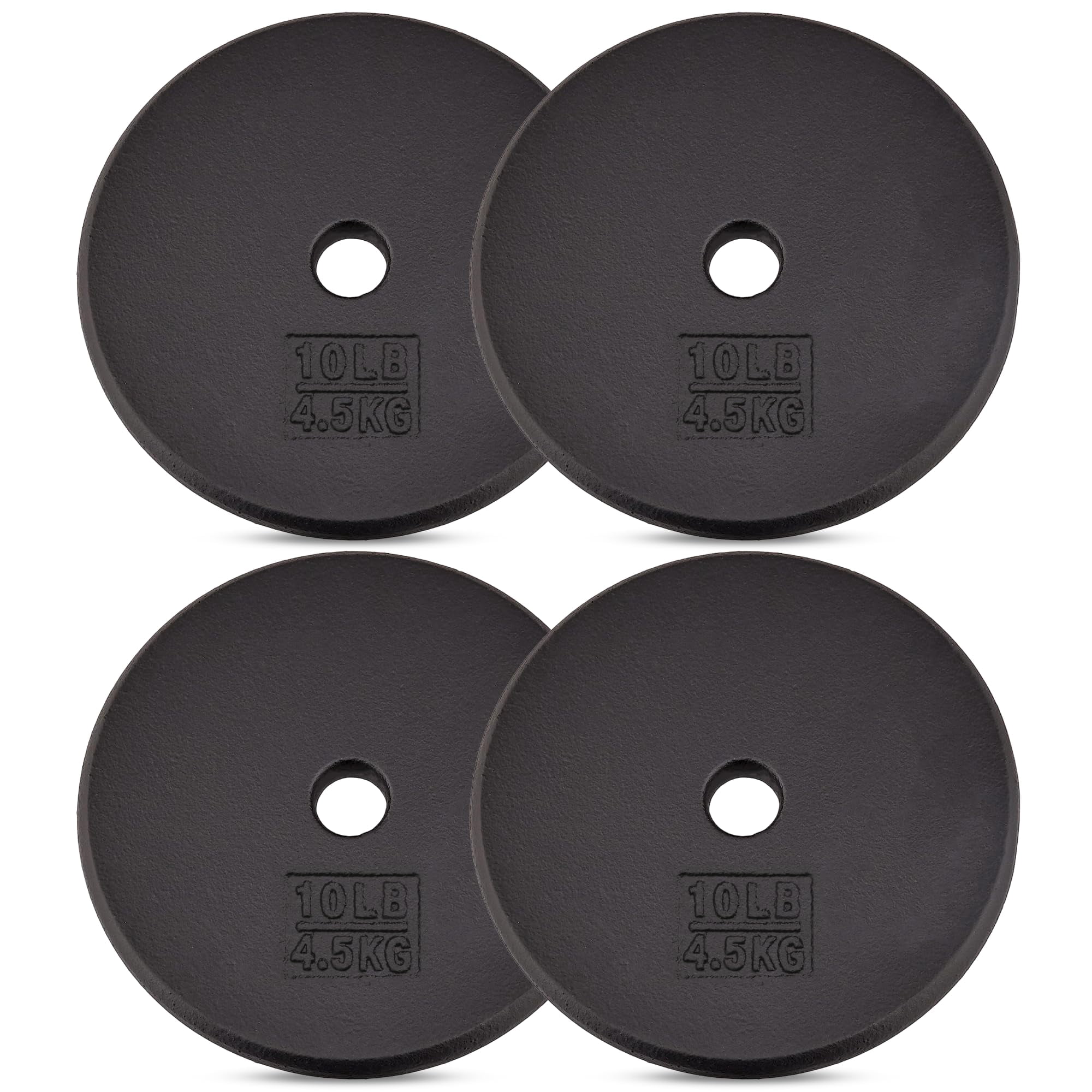Discos De Peso Yes4all De Hierro Fundido De 4 X 4,5 Kg, Orificio De 1 Pulgada