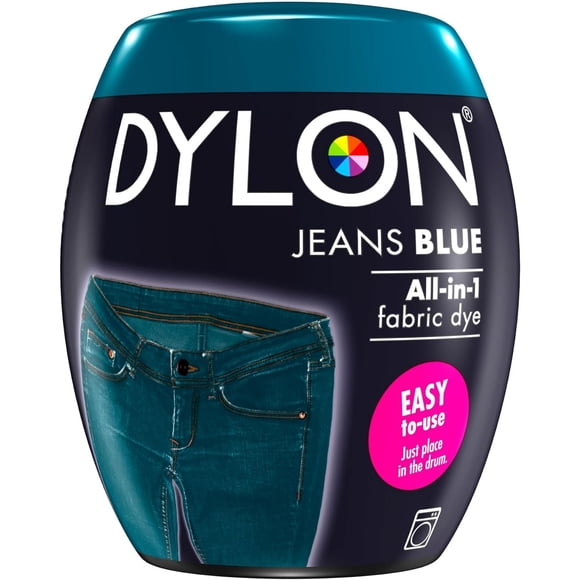 Tinte Para Tela En Cápsula Para Lavadora Azul Jeans 350 G