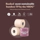 thumbnail image 3 of Papel higiénico Betterway, bambú sin blanquear, 3 capas, 36 rollos, 3 of 9