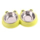 thumbnail image 1 of Mascotas Perros Comida Para Gatos Comedero Bocadillos Soporte Elevado Plato Elevado Comedero Verde, 1 of 3