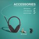 thumbnail image 3 of Auriculares inalámbricos Flyoukki con radio FM plegable y entrada AUX, 3 of 7
