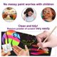 thumbnail image 5 of Scratch Paper Art Rainbow Para Niños 60 Unidades, 5 of 7