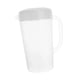thumbnail image 1 of Jarra De Agua De Gran Capacidad, Transparente, Para Refrigerador, Jugo, Bebida, 2000 Ml, Color Blanco, 1 of 5