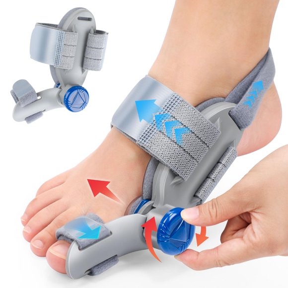 Corrector de Juanetes ROHVEMJ Ajustable con Perilla Gris