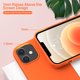thumbnail image 5 of Funda Miracase para iPhone 12/12 Pro Naranja con MagSafe, 5 of 6