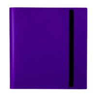 Magideal - Carpeta De Tarjetas 12 Bolsillos Carpeta De Tarjetas Deportivas Diseño De Correa 480 Tarjetas Álbum De Colección De Tarjetas De Doble Protección Para Púrpura