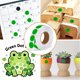 thumbnail image 4 of Etiquetas de puntos circulares verdes de 1,3 cm – 1000 uds – Aanxufa, 4 of 9