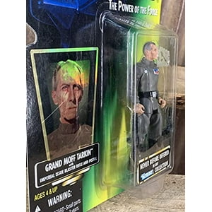 Star Wars Poder De La Fuerza Tarjeta Verde Grand Moff Tarkin Figura De Acción 3.75 Pulgadas