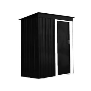 Igpro - Bodega De Jardín Negra 1.38 M2 181X162X86 Cm