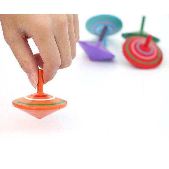 Juego de 3 giroscopios GoodPlay de madera para niños