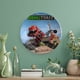 thumbnail image 5 of Dinotrux Plato decorativo de porcelana fina (bone china), plato decorativo de cerámica para hogar, oficina, soporte de pared, platos decorativos para dormitorio - 6 pulgadas (15 cm), 5 of 6