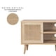 thumbnail image 4 of Rack de TV Bombai Relan con puertas de Ratán y estantes, 4 of 7