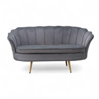 Rh Furniture - Sofá Petalo Gris