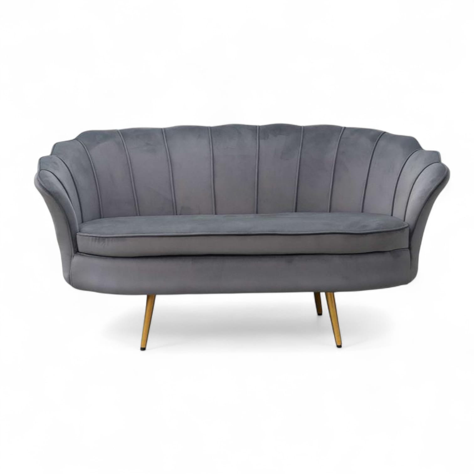 Rh Furniture - Sofá Petalo Gris