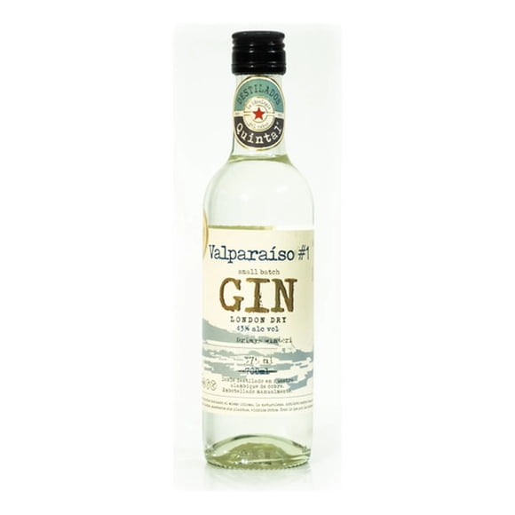 Destilados Quintal - Gin Valparaíso #1 London Dry - 375 Ml Gin Valparaiso