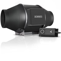 Ventilador De Conducto En Línea Ac Infinity Cloudline S4 Con Controlador De Velocidad