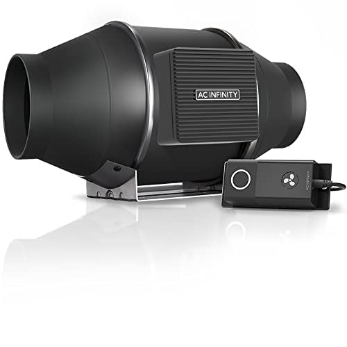 Ventilador de conducto en línea AC Infinity CLOUDLINE S4 con controlador de velocidad
