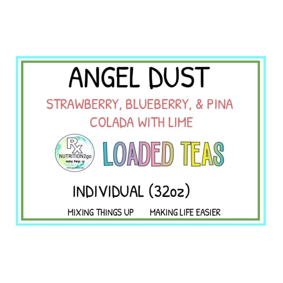 RxNutrition 2go Té Potenciado (Angel Dust) 1 unidad