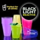 thumbnail image 3 of Vasos de fiesta Exquisite Blacklight Glow, 12 oz, 240 paquetes, varios, 3 of 6