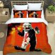 thumbnail image 1 of Terrifier horror printed Bedding Sets exquisite bed supplies set duvet cover bed comforter set bedding set luxury birthday giftBed Sheets, 1 of 5