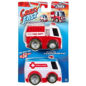 Vehículos De Emergencia Mini Crazy Fast Little Tikes.